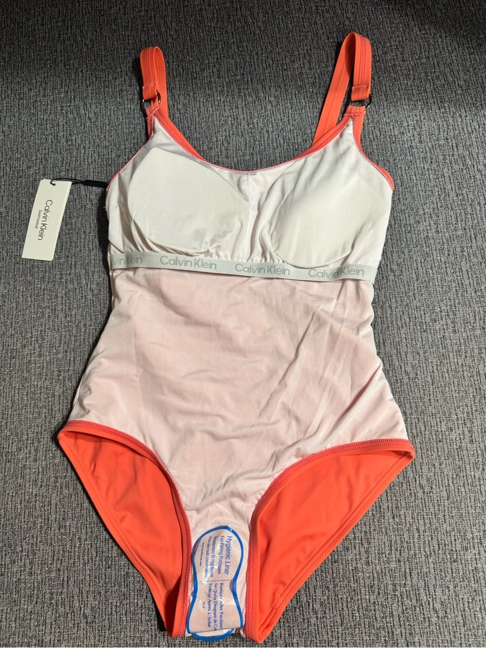 Calvin Klein Starburst One-Piece Swimsuit